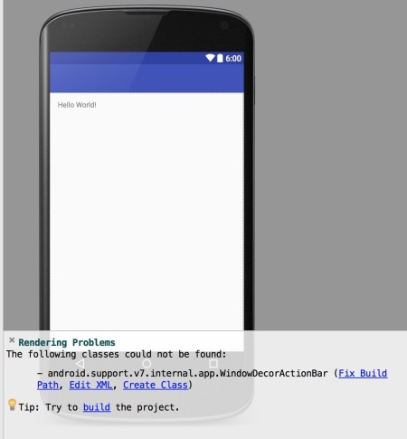 android 开发中提示下面错误，很烦人