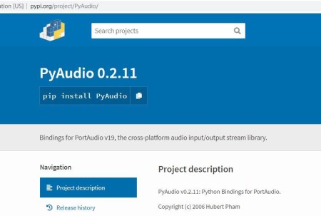 python 3.7 安装pyaudio